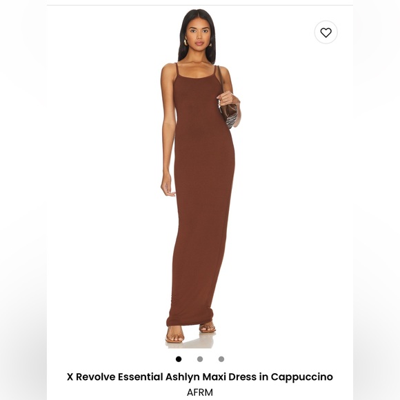 AFRM ESSENTIAL ASHLYN MAXI DRESS - Picture 4 of 4